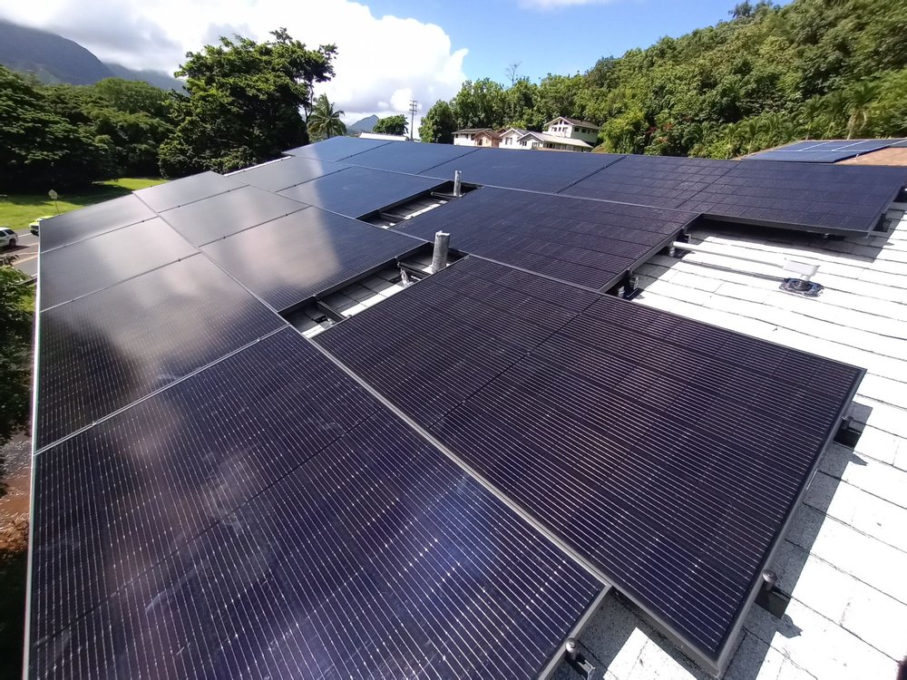 HaruEnergy installation in progress..(Kaneohe,Oahu)Sep7,2024